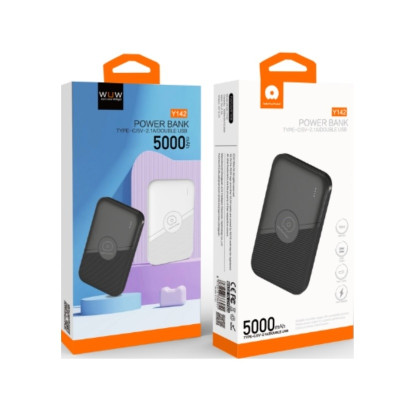 Зовнішній акумулятор WUW Y142 5000mAh Black