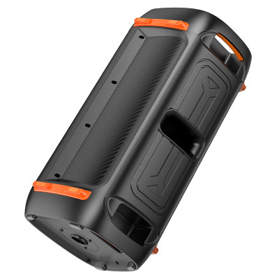 Портативна колонка HOCO BS53 Manhattan wireless dual mic outdoor BT speaker Black