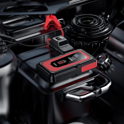Автомобільний пуско-зарядний пристрій HOCO QS3 Victory car emergency starter power bank (10000mAh) Black