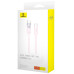 Кабель Baseus Explorer Series Fast Charging Cable with Smart Temperature Control Type-C to Type-C 100W 2m Baby Pink