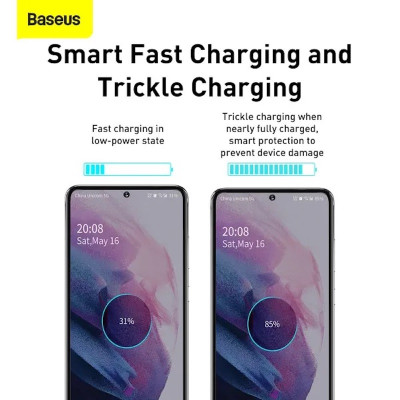 Мережевий зарядний пристрій Baseus Super Si Quick Charger 1C 25W EU Black