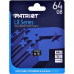 Карта пам'яті microSDXC (UHS-1) Patriot LX Series 64Gb class 10