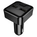 АЗП з FM-модулятором BOROFONE BC63 Selecto car BT FM transmitter Black