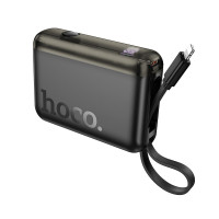 Зовнішній акумулятор HOCO J139 Hero 22.5W+PD20W fully compatible power bank(iP)(10000mAh) Black