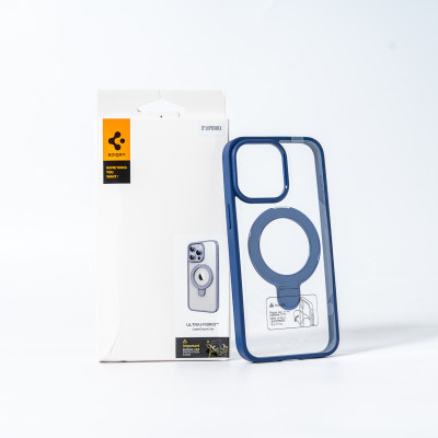 Чохол для смартфона Spigen AAA Magnetic Ring for Apple iPhone 13 Pro Max Blue Чохол для смартфона Spigen AAA Magnetic Ring for Apple iPhone 13 Pro Max Blue