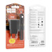 Мережевий зарядний пристрій з кабелем HOCO CS13A Ocean single port PD20W charger set(Type-C to Type-C) Black Мережевий зарядний пристрій з кабелем HOCO CS13A Ocean single port PD20W charger set(Type-C to Type-C) Black