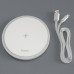 Бездротовий зарядний пристрій HOCO CW26 Powerful 15W wireless fast charger White