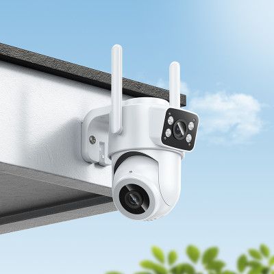 IP-камера відеоспостереження HOCO D9 outdoor PTZ HD camera White