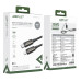 Кабель ACEFAST C23-01, USB to iP, 30W,1.2m, Nylon, Zinc alloy + TPE connectors, Black Кабель ACEFAST C23-01, USB to iP, 30W,1.2m, Nylon, Zinc alloy + TPE connectors, Black