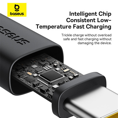Кабель Baseus Dura Series Fast Charging Cable USB to Type-C 60W 1m Gold+Black Кабель Baseus Dura Series Fast Charging Cable USB to Type-C 60W 1m Gold+Black