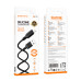 Кабель BOROFONE BX113 Lenny silicone charging data cable iP(L=1M) Black