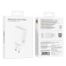Мережевий зарядний пристрій BOROFONE BA109A Star single port PD40W charger (EU) White Мережевий зарядний пристрій BOROFONE BA109A Star single port PD40W charger (EU) White