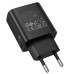 Мережевий зарядний пристрій BOROFONE BA97A Ilustre single-port PD30W charger with digital display (EU) Black Мережевий зарядний пристрій BOROFONE BA97A Ilustre single-port PD30W charger with digital display (EU) Black