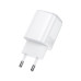Мережевий зарядний пристрій BOROFONE BAS83A Star PD20W+QC3.0 charger (EU) White Мережевий зарядний пристрій BOROFONE BAS83A Star PD20W+QC3.0 charger (EU) White