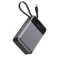 Зовнішній акумулятор ACEFAST M21 PD65W power bank with cable 20000mAh Black Зовнішній акумулятор ACEFAST M21 PD65W power bank with cable 20000mAh Black