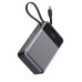 Зовнішній акумулятор ACEFAST M21 PD65W power bank with cable 20000mAh Black