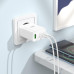 Мережевий зарядний пристрій HOCO N33 Start three-port PD35W(2C1A) charger White Мережевий зарядний пристрій HOCO N33 Start three-port PD35W(2C1A) charger White