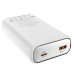Зовнішній акумулятор HOCO Q1A Kraft fully compatible power bank(20000mAh) White