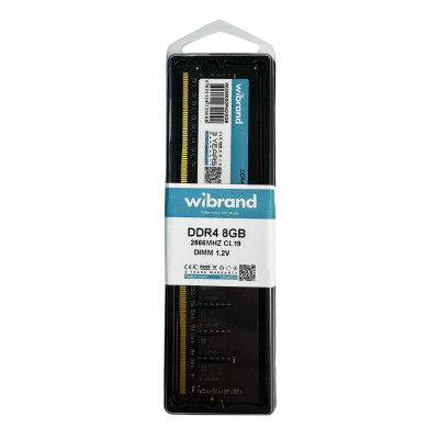 Оперативна пам'ять DDR4 Wibrand 8GB 2666MHz CL19 DIMM