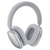Бездротові накладні навушники ACEFAST H9 active noise cancelling wireless headset, ANC, Silver