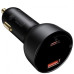 Автомобільний зарядний пристрій Baseus Superme Digital Display PPS Dual Quick Charger Car Charger 100 W Black Автомобільний зарядний пристрій Baseus Superme Digital Display PPS Dual Quick Charger Car Charger 100 W Black