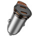 Автомобільний зарядний пристрій HOCO NZ16B Rigorous PD45W(2C) car charger Metal Grey Автомобільний зарядний пристрій HOCO NZ16B Rigorous PD45W(2C) car charger Metal Grey