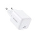 Мережевий зарядний пристрій UGREEN X513 30W USB-C GaN Fast Charger Set White EU+1M CC Cable Мережевий зарядний пристрій UGREEN X513 30W USB-C GaN Fast Charger Set White EU+1M CC Cable