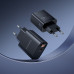 Мережевий зарядний пристрій BOROFONE BA97A Ilustre single-port PD30W charger with digital display (EU) Black Мережевий зарядний пристрій BOROFONE BA97A Ilustre single-port PD30W charger with digital display (EU) Black