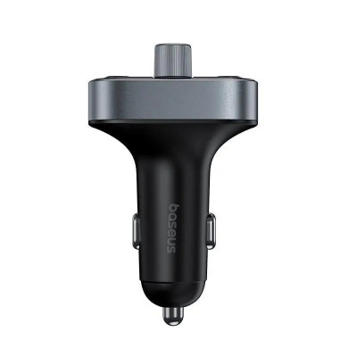 АЗП з FM-модулятором Baseus S-09 Pro Series Car FM Transmitter Cluster Black