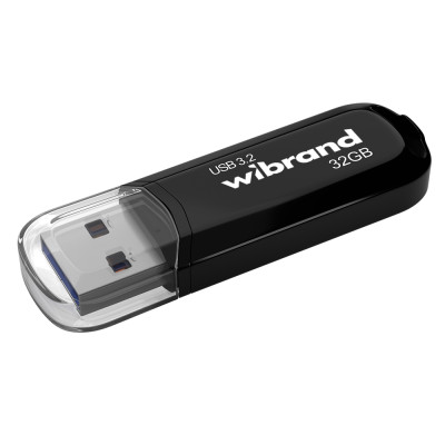 Флеш-накопичувач Wibrand USB 3.2 Gen1 Marten 32GB Black Флеш-накопичувач Wibrand USB 3.2 Gen1 Marten 32GB Black