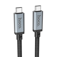 Кабель HOCO US05 USB4 100W HD high speed data cable(L=1M) Black
