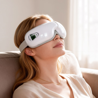 Масажер HOCO HP54 1000 mAh Airbag eye massager White Масажер HOCO HP54 1000 mAh Airbag eye massager White