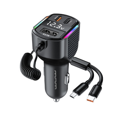 АЗП з FM-модулятором WUW-C220 Black АЗП з FM-модулятором WUW-C220 Black