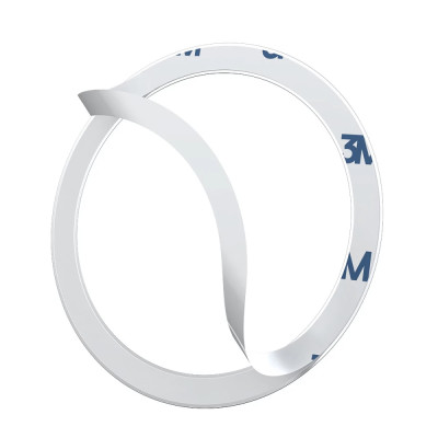Пластина для магнітного тримача Baseus Halo Series Magnetic Metal Ring（2pcs/pack）Silver
