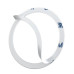 Пластина для магнітного тримача Baseus Halo Series Magnetic Metal Ring（2pcs/pack）Silver