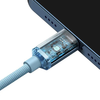 Кабель Baseus Gem Fast-Charging Data Cable USB-C to iP 20W 2m Galaxy Blue Кабель Baseus Gem Fast-Charging Data Cable USB-C to iP 20W 2m Galaxy Blue