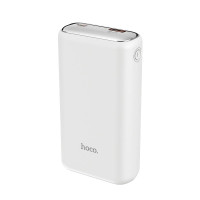 Зовнішній акумулятор HOCO Q1A Kraft fully compatible power bank(20000mAh) White