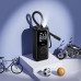 Автомобільний насос HOCO ZP18 Enlighten portable smart air pump Black