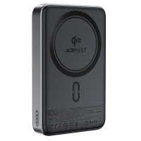 Внешний аккумулятор ACEFAST M11 PD30W Qi2 magnetic wireless charging power bank 10000 mAh Black