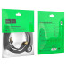 Мережевий кабель HOCO US02 Level pure copper gigabit ethernet cable(L=3M) Black Мережевий кабель HOCO US02 Level pure copper gigabit ethernet cable(L=3M) Black