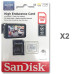 Карта пам'яті microSDXC (UHS-1 U3) SanDisk High Endurance 256Gb class 10 V30 (100Mb/s) (adapterSD)