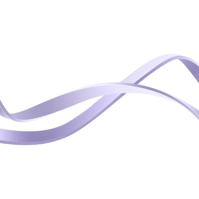 Кабель Baseus Bright Mirror 2 Series Retractable 3-in-1 Fast Charging  Data Cable USB to M+L+C 66W 1.1m Purple