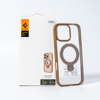Чохол для смартфона Spigen AAA Magnetic Ring for Apple iPhone 16 Brown Чохол для смартфона Spigen AAA Magnetic Ring for Apple iPhone 16 Brown