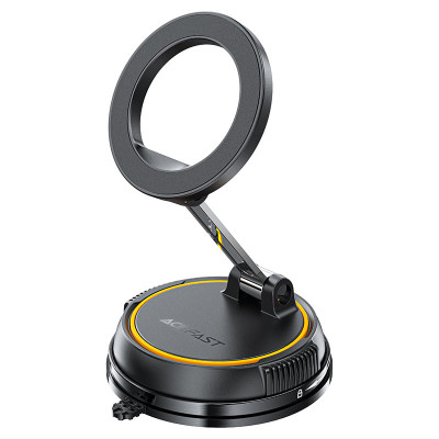 Автотримач для телефона ACEFAST D55 magnetic car holder for dashboard Black