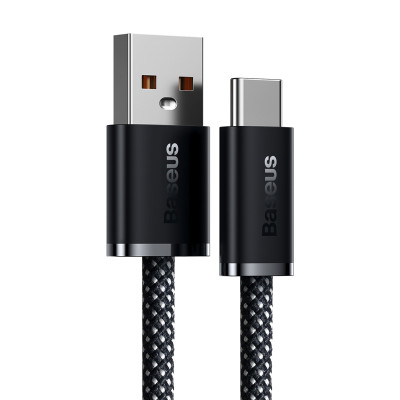 Кабель Baseus Dynamic Series Fast Charging Data Cable USB to Type-C 100W 2m Slate Gray Кабель Baseus Dynamic Series Fast Charging Data Cable USB to Type-C 100W 2m Slate Gray