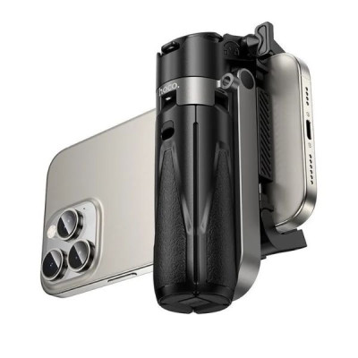 Селфі-монопод HOCO K27 Magic portable mini live broadcast stand Black