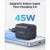 Мережевий зарядний пристрій UGREEN X524 45W USB-C GaN Fast Charger EU white Мережевий зарядний пристрій UGREEN X524 45W USB-C GaN Fast Charger EU white