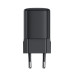 Мережевий зарядний пристрій ACEFAST A136 PD40W mini GaN USB-C fast charger Black