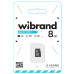 Карта пам'яті microSDHC (UHS-1) Wibrand 8Gb class 10 Карта пам'яті microSDHC (UHS-1) Wibrand 8Gb class 10