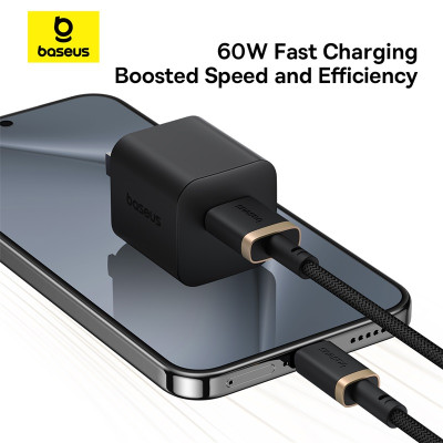 Кабель Baseus Dura Series Fast Charging Cable USB to Type-C 60W 1m Gold+Black Кабель Baseus Dura Series Fast Charging Cable USB to Type-C 60W 1m Gold+Black